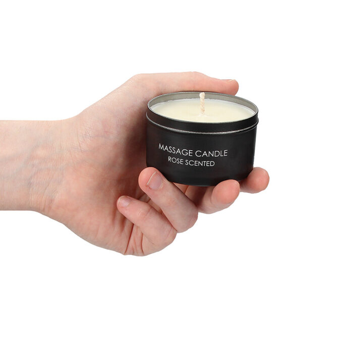 Ouch Rose Scented Massage Candle - Image 2