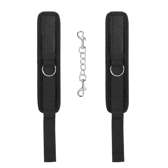 Ouch Velvet And Velcro Wrist Cuffs - Image 2