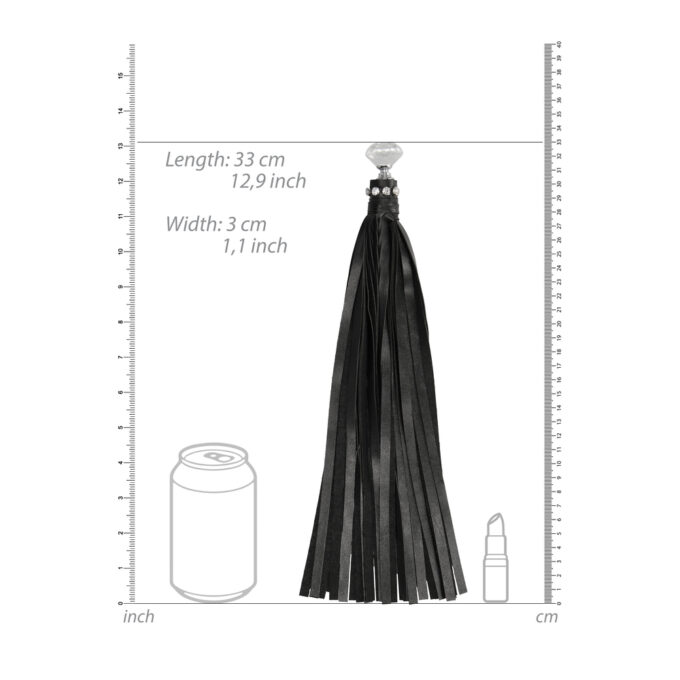 Ouch Diamond Studded Flogger - Image 2