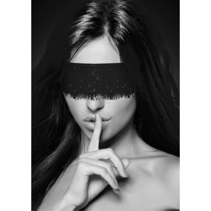 Ouch Lace Mask with Straps - Image 3