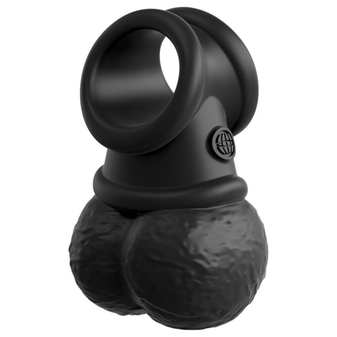King Cock The Crown Jewels Weighted Swinging Vibrating Balls - Image 2