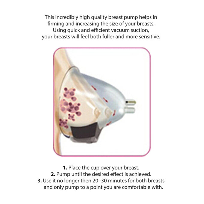 Pumped Breast Pump Medium Rose Gold - Image 2