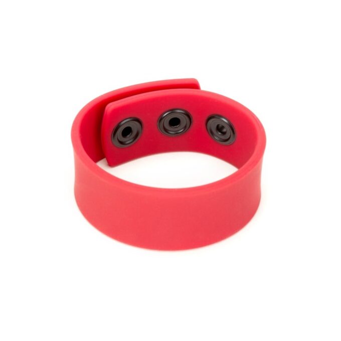 Prowler Red Silicone Adjustable Cock Strap Red - Image 2