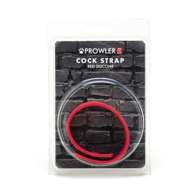 Prowler Red Silicone Adjustable Cock Strap Red - Image 4