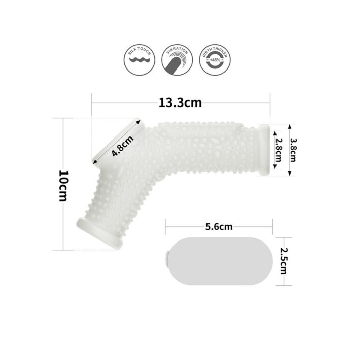 Lovetoy Drip Knights Ring Vibrating Penis Sleeve - Image 3