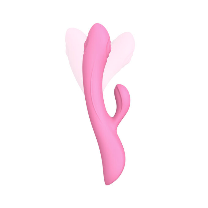Love To Love Bunny And Clyde Tapping Rabbit Vibrator Pink - Image 2