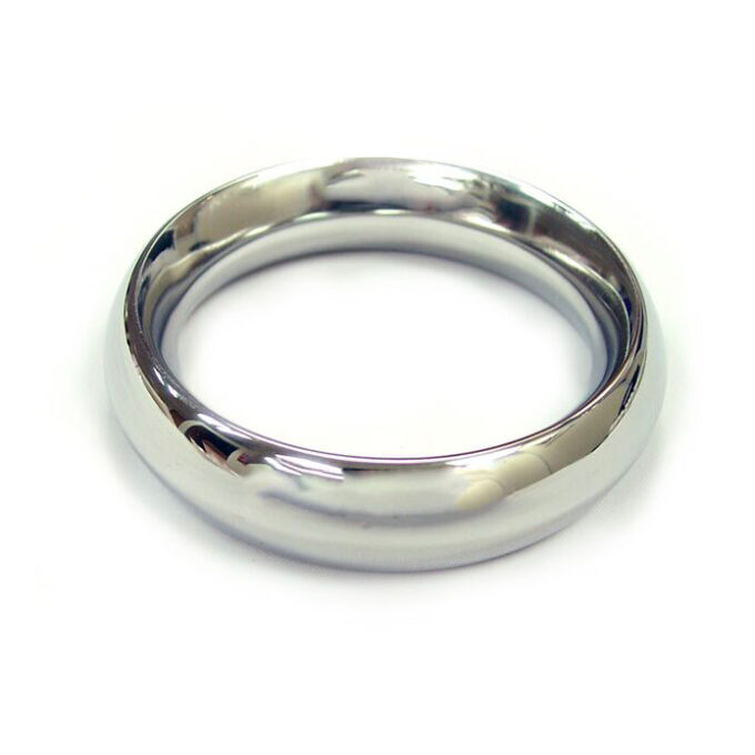 Rouge Stainless Steel Doughnut Cock Ring 45mm - Image 2