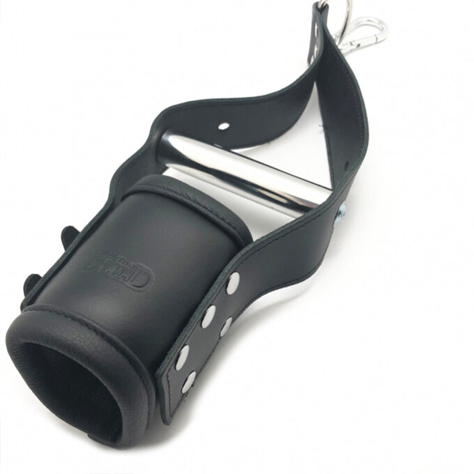 The Red Deluxe Leather Suspension Handcuffs - Image 2