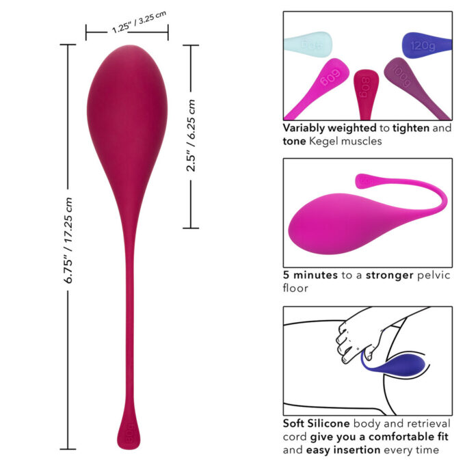 Tighten And Tone Kegel Training Set - 5 Piece - Image 2