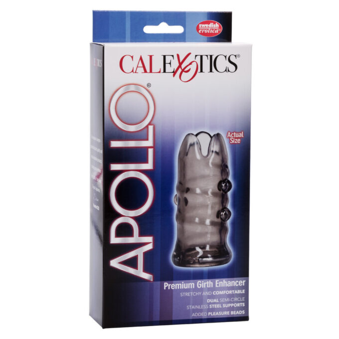 Apollo Premium Girth Enhancer Sleeve Smoke 3.5 Inch - Image 4