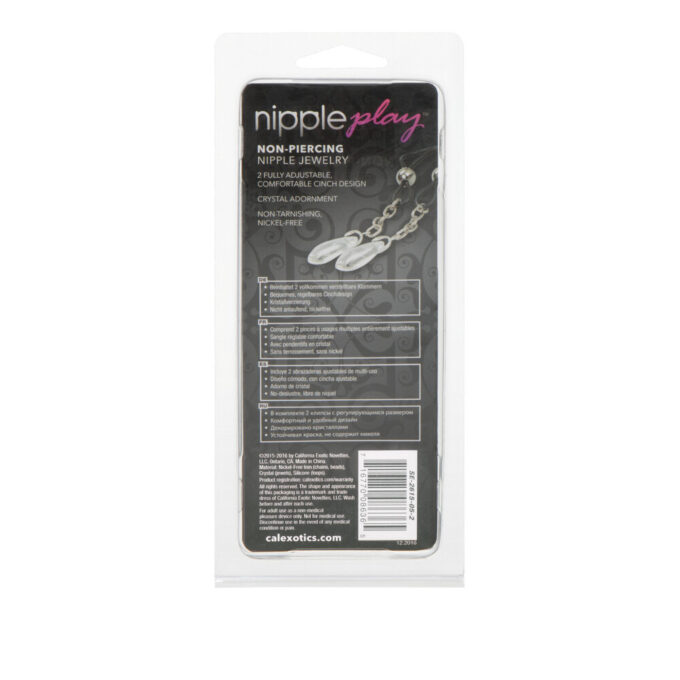 Nipple Play Non Piercing Nipple Jewellery Crystal - Image 3