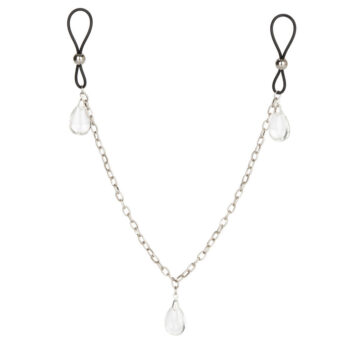 Nipple Play Non Piercing Nipple Chain Jewellery Crystal