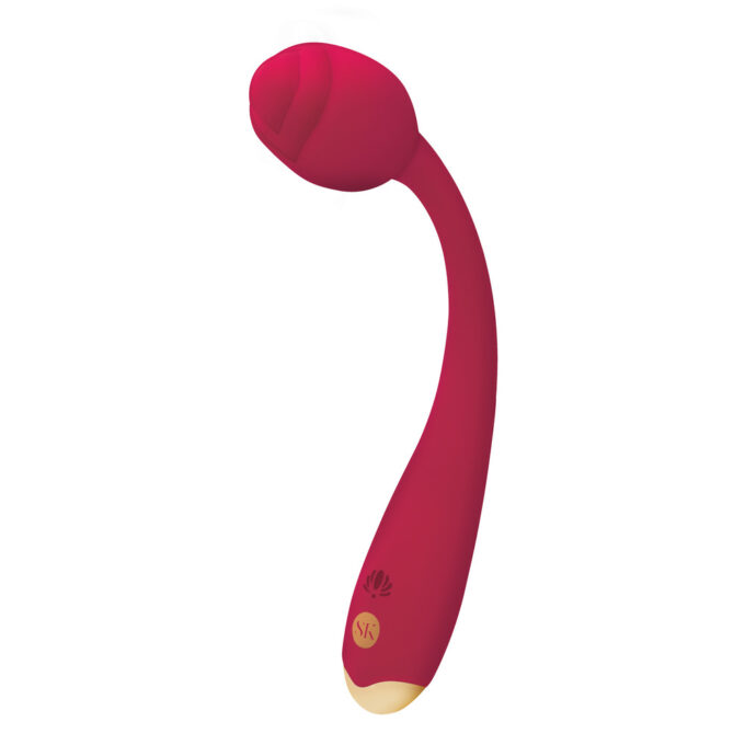 Secret Kisses Rosegasm Long Stem Vibrator - Image 2