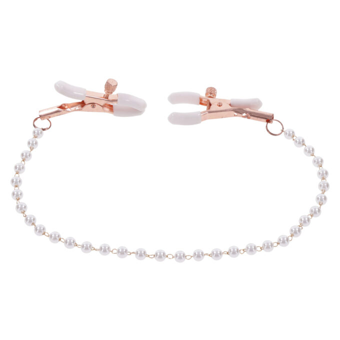 Sex and Mischief Pearl Nipple Clamps - Image 3