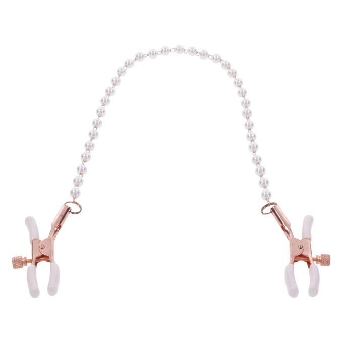Sex and Mischief Pearl Nipple Clamps - Image 4