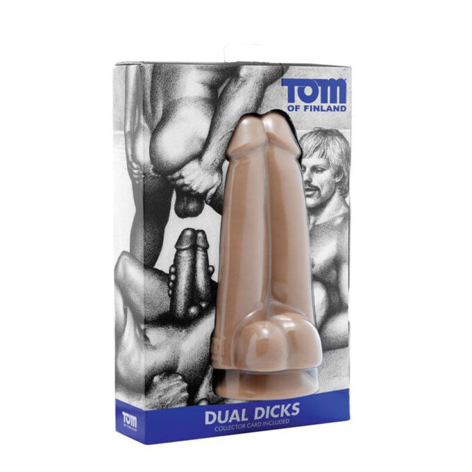 XR Tom Of Finland Dual Dicks Dildo - Image 3