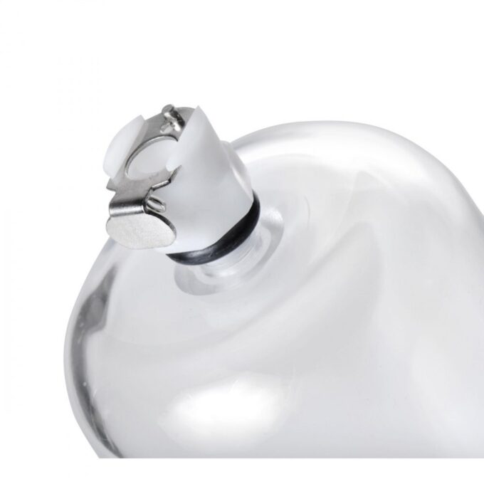 Size Matters Cock And Ball Cylinder Clear 2.75 Inch - Image 2