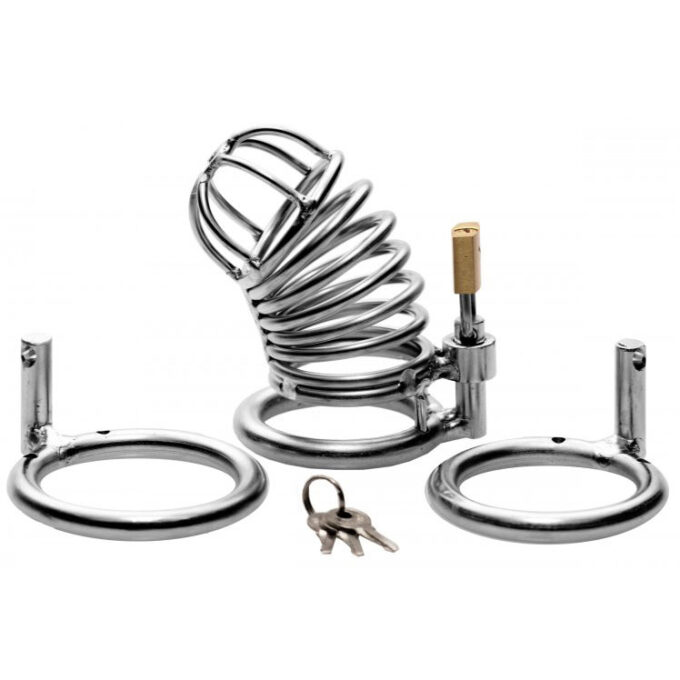 Master Series Bastille Penile Confinement Cage - Image 2