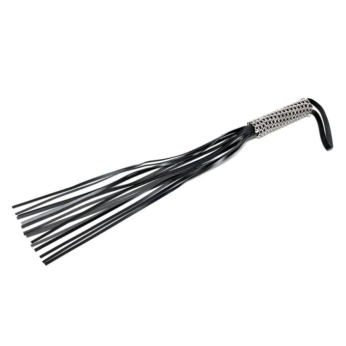 Leather and Chain Whip - Image 2